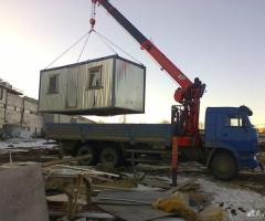 Аренда и услуги манипулятора, стрела 9 т, 21 м, борт 10 т, 6.8 м - 2