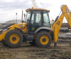 Аренда экскаватора погрузчика с гидромолотом - 2