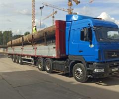 Аренда длинномера 17 метров, г/п 40 тонн с кму - 2