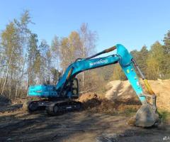 Аренда гусеничного экскаватора. Услуги экскаватора - 2