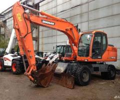 Аренда колесного полноповоротного экскаватора - 2