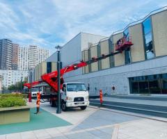 Аренда и услуги коленчатой автовышки, 250 кг, 28 м