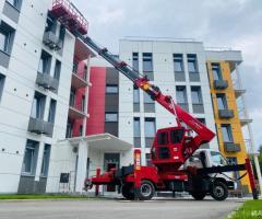 Аренда и услуги коленчатой автовышки, 250 кг, 28 м - 2