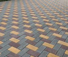 Укладка тротуарной плитки