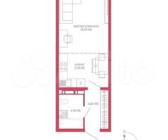 Квартира-студия, 33,2 м², 8/18 эт.