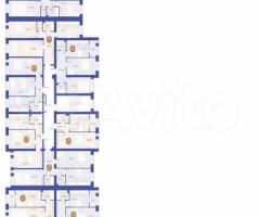 1-к. квартира, 49,6 м², 3/4 эт. - 2