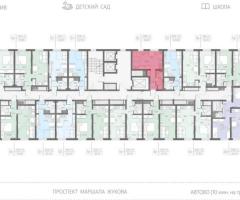 Квартира-студия, 26,8 м², 20/23 эт. - 2