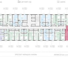 Квартира-студия, 26,9 м², 2/23 эт. - 2