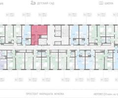 Квартира-студия, 25,8 м², 4/23 эт. - 2