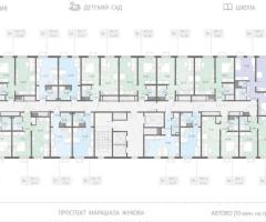 Квартира-студия, 25,6 м², 4/23 эт. - 2