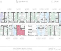 Квартира-студия, 26,5 м², 3/23 эт. - 2