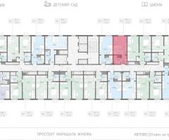 Квартира-студия, 22 м², 13/23 эт. - 2