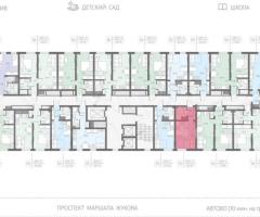 Квартира-студия, 22,7 м², 13/23 эт. - 2