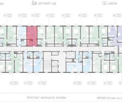 Квартира-студия, 21,8 м², 16/23 эт. - 2