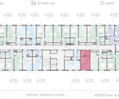 Квартира-студия, 21,4 м², 14/23 эт. - 2