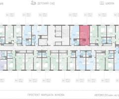 Квартира-студия, 22 м², 19/23 эт. - 2