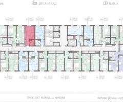Квартира-студия, 22,7 м², 11/23 эт. - 2