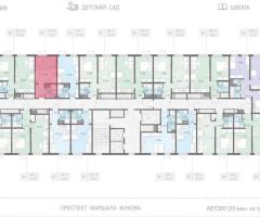 Квартира-студия, 21,8 м², 16/23 эт. - 2