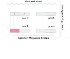 Квартира-студия, 21,7 м², 8/23 эт. - 2