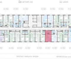 Квартира-студия, 21,7 м², 17/23 эт. - 2