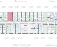 Квартира-студия, 21,9 м², 2/23 эт. - 2