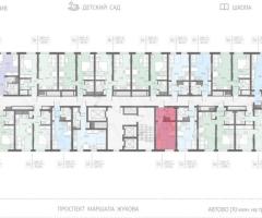 Квартира-студия, 22,5 м², 8/23 эт. - 2