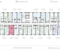 Квартира-студия, 22,5 м², 8/23 эт. - 2