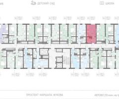 Квартира-студия, 22,4 м², 13/23 эт. - 2