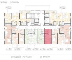 Квартира-студия, 21,7 м², 2/25 эт. - 2