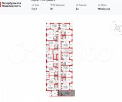 Квартира-студия, 24,5 м², 3/5 эт. - 3