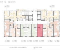 Квартира-студия, 21,4 м², 18/25 эт. - 2