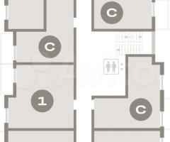 Квартира-студия, 38,3 м², 6/9 эт. - 3