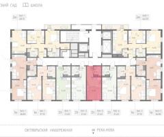 Квартира-студия, 21,4 м², 12/25 эт. - 2