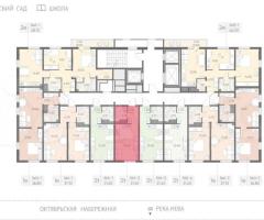 Квартира-студия, 21,4 м², 14/25 эт. - 2