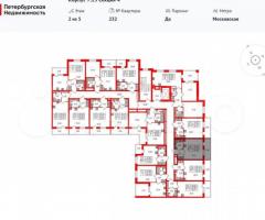 Квартира-студия, 24,8 м², 2/5 эт. - 3