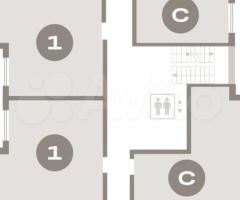 Квартира-студия, 34,6 м², 3/9 эт. - 3