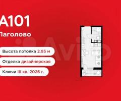 Квартира-студия, 22,4 м², 9/13 эт.