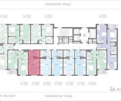 Квартира-студия, 21,3 м², 19/22 эт. - 2