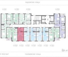 Квартира-студия, 21,4 м², 13/22 эт. - 2