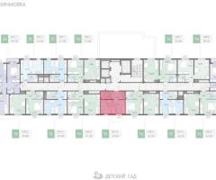 Квартира-студия, 25 м², 2/16 эт. - 2