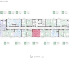 Квартира-студия, 24,3 м², 4/16 эт. - 2