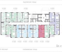 Квартира-студия, 21,7 м², 2/22 эт. - 2