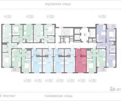 Квартира-студия, 21,3 м², 18/22 эт. - 2