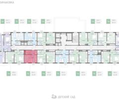 Квартира-студия, 22,3 м², 2/16 эт. - 2