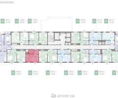 Квартира-студия, 22,2 м², 2/16 эт. - 2