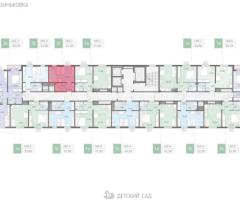 Квартира-студия, 21,4 м², 5/16 эт. - 2