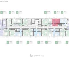 Квартира-студия, 21,4 м², 7/16 эт. - 2