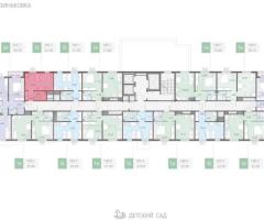 Квартира-студия, 21,4 м², 2/16 эт. - 2