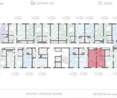 Квартира-студия, 37,3 м², 6/23 эт. - 2