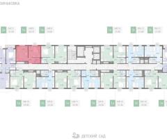 1-к. квартира, 30,1 м², 5/16 эт. - 2